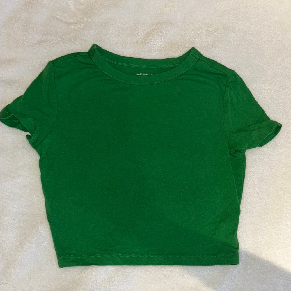 Wild Fable Green Crop Top